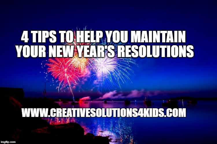 New Year's Resolutions